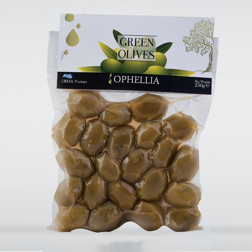 Green Olives in Vacuum 250 gr