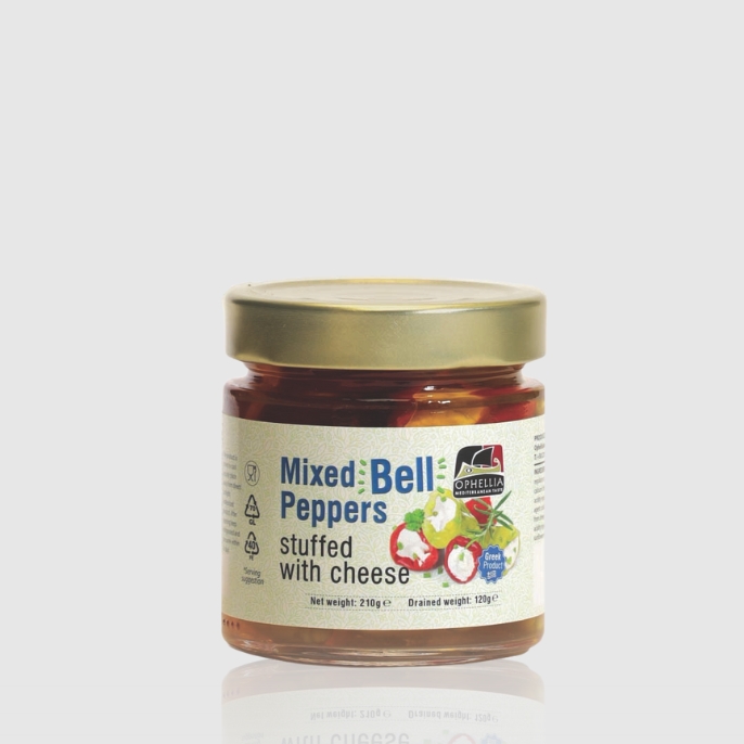 Bell Pepper Mix Stuffed with Cheese 212ml