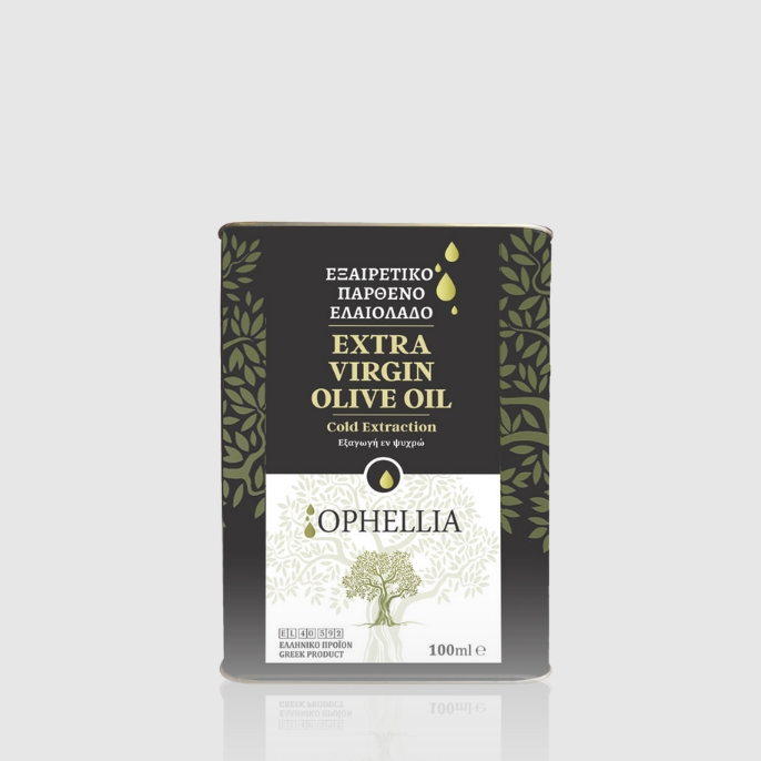 Ophellia Extra Virgin Olive Oil 100ml Tin