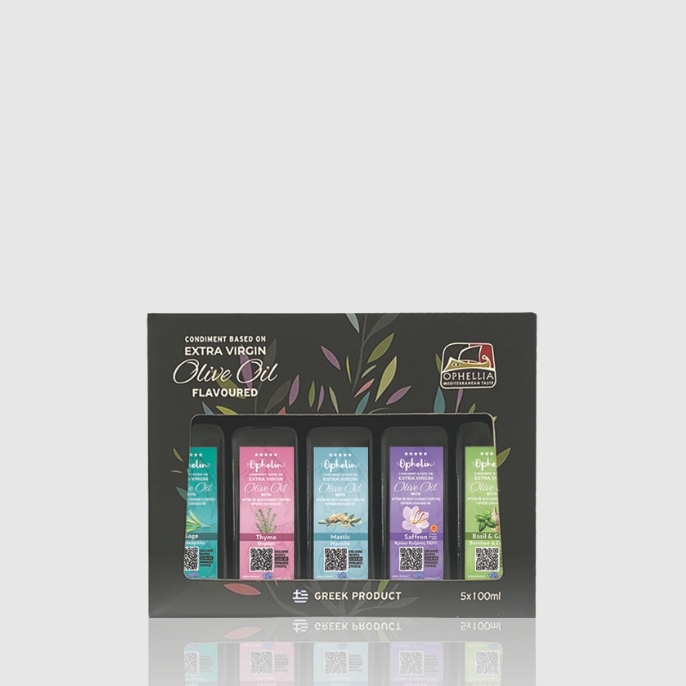 Extra Virgin Olive Oil with Flavors (5 x 100ml)