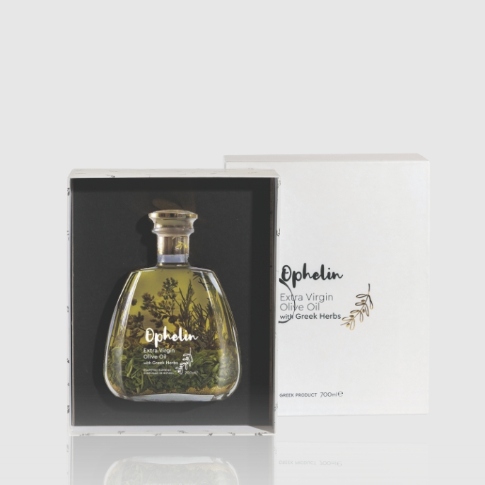 Extra Virgin Olive Oil with Herbs 700ml Gift Box