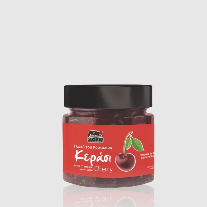 Traditional Spoon Sweet Cherry with Sugar 275g