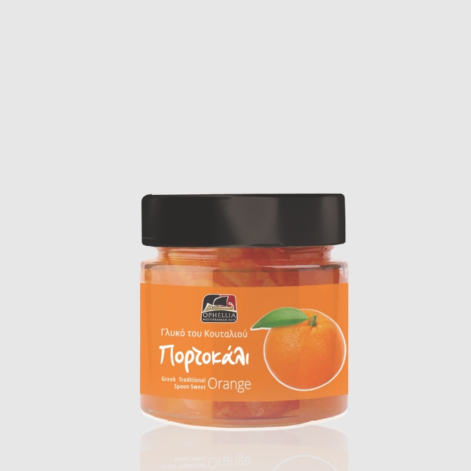Traditional Spoon Sweet Orange with Sugar 275g