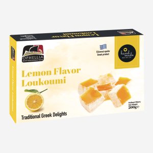 Traditional Greek Delight with Lemon Flavor 200g