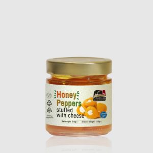 Honey Peppers Stuffed with Cheese 212ml