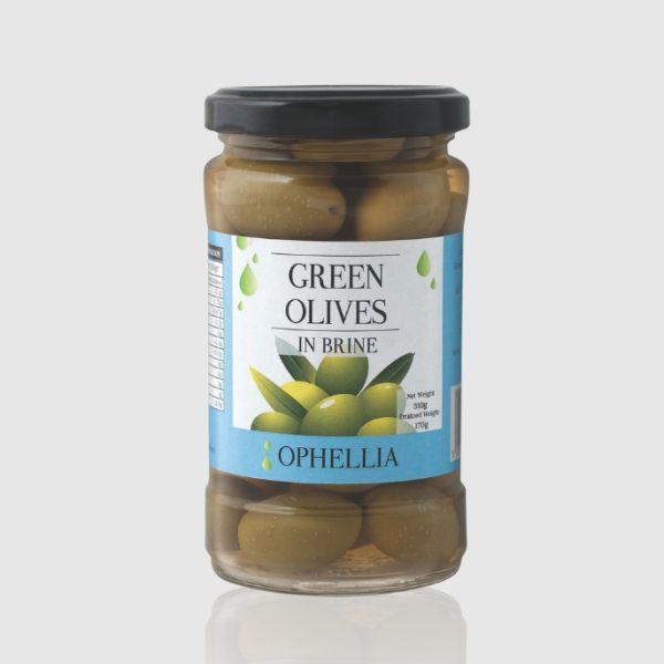 Green Olives in Brine 314g