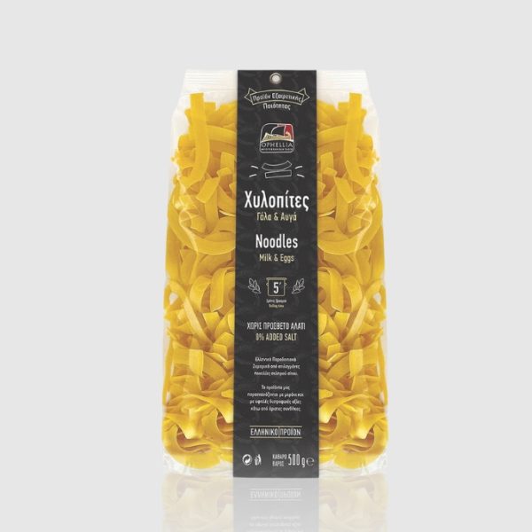 Traditional Greek Noodles with Milk & Eggs