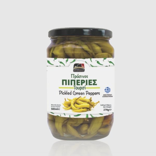 Маринованные зеленые перцы