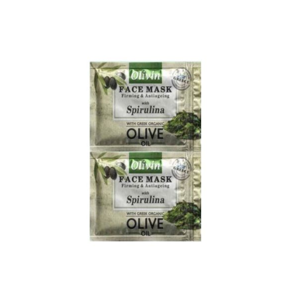 Olivin Face Mask Firming & Antiageing Spirulina 2x5ml