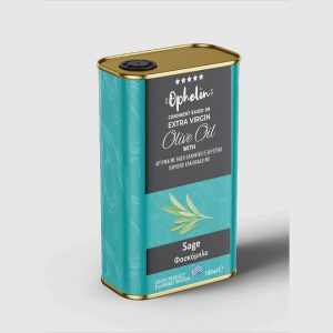 Condiment based on extra virgin olive oil sage 100ml TIN